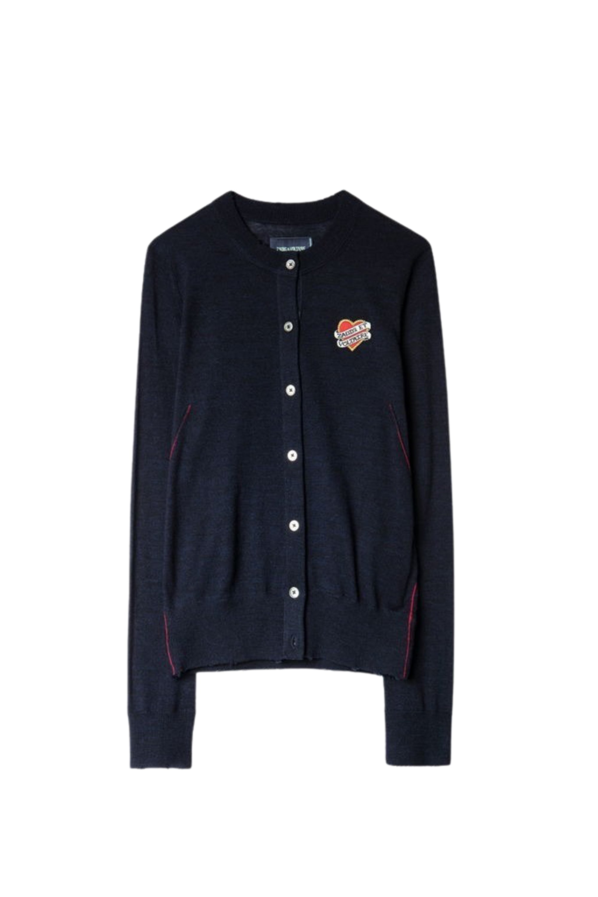 Cardigan de tailleur Peter en laine - Encre