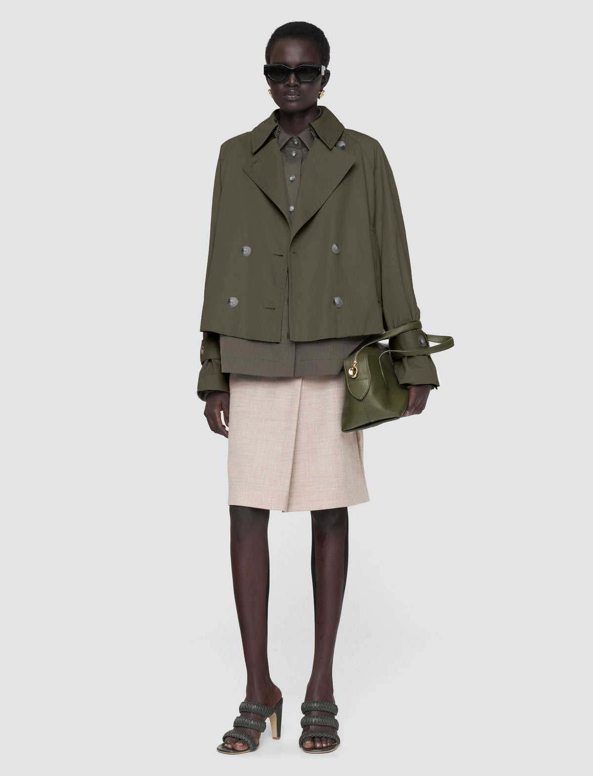 Palm Leaf Manteau - Palm Leaf