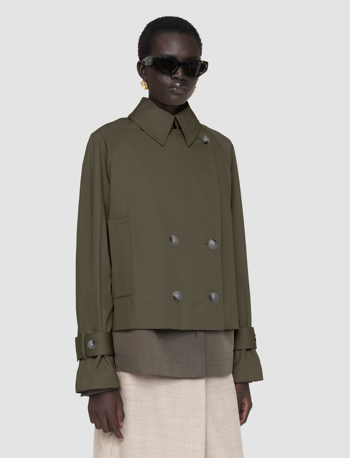Palm Leaf Manteau - Palm Leaf