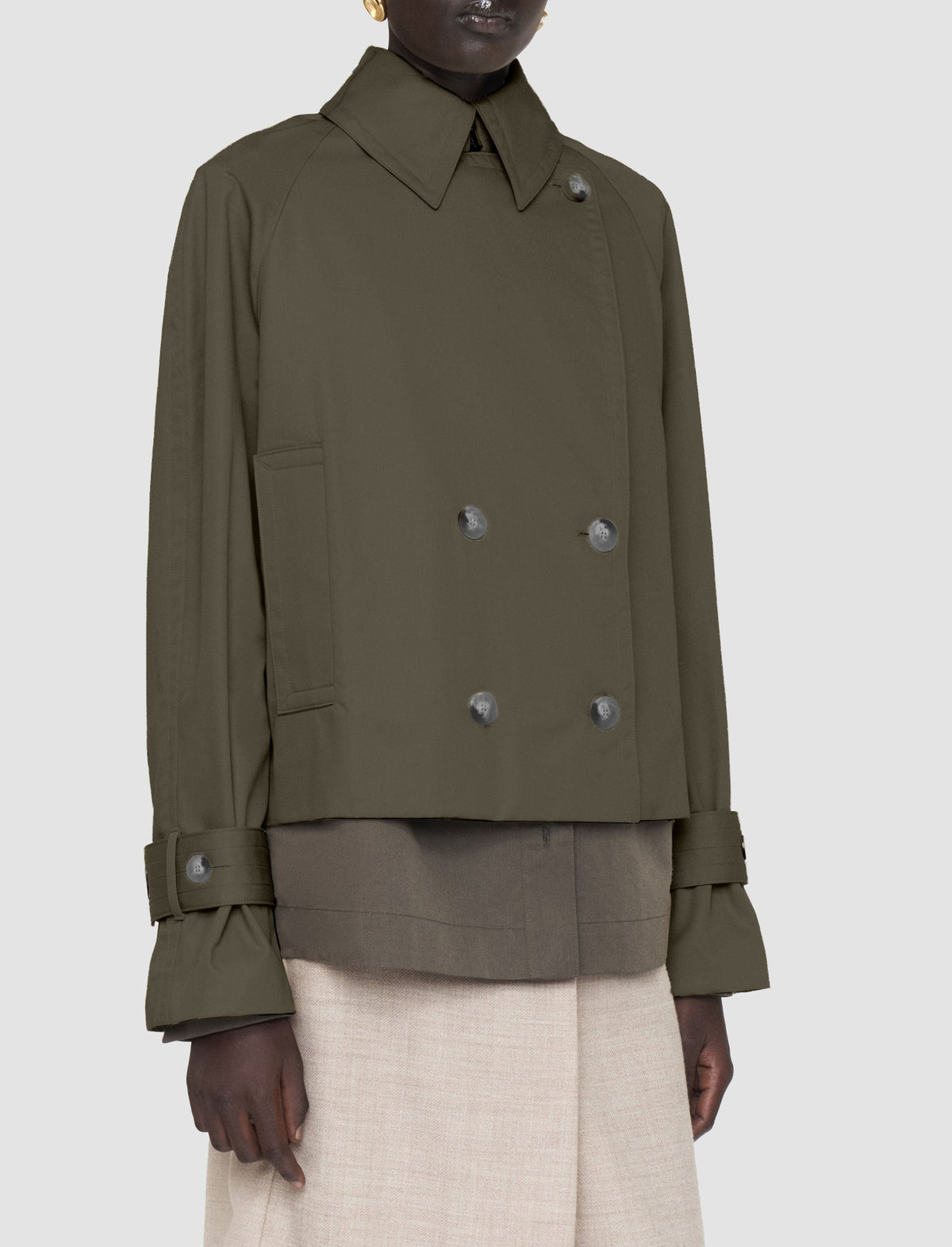 Manteau Zago en coton - Palm Leaf