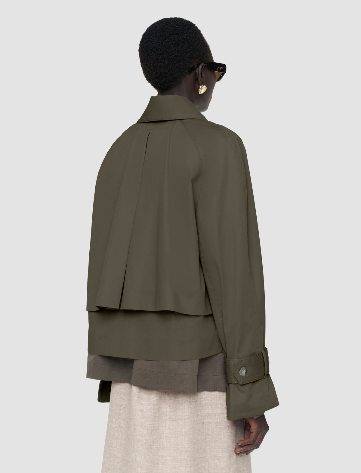 Palm Leaf Manteau - Palm Leaf