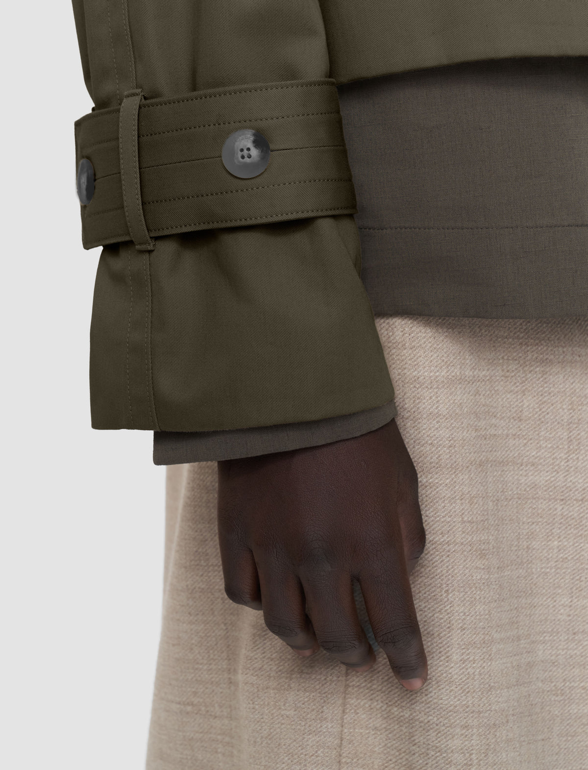 Palm Leaf Manteau - Palm Leaf
