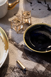 Petite coupelle Forest Zen en porcelaine - Bleu