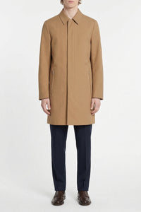 Veste imperméable en cachemire - Camel