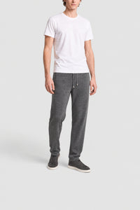Pantalon de survêtement en cachemire et soie - Gris