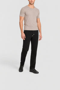 Pantalon de survêtement à cordon de serrage - Noir
