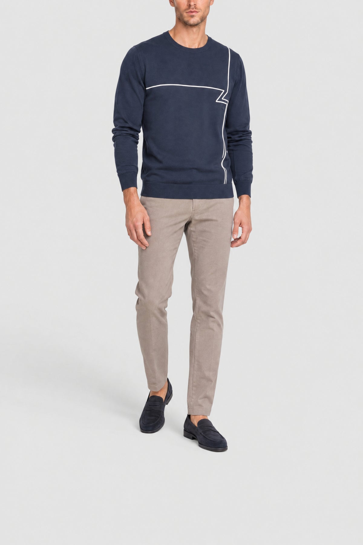 Sweatshirt à logo - Bleu