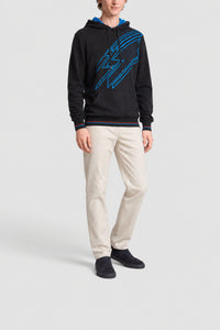 Logo hoodie - Blue