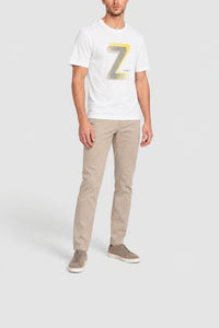 T-shirt à logo et manche courtes - Blanc