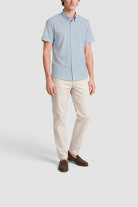 Chemise à manches courtes - Bleu