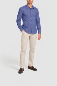 Long-sleeved shirt - Blue