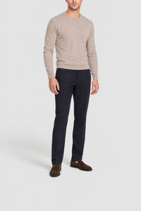 Pantalon de tailleur en laine - Bleu