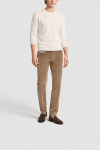 Pantalon en velours côtelé - Marron