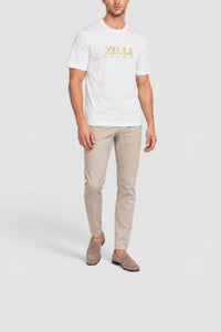 T-shirt with printed logo - White