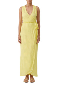 Robe portefeuille Zima - Yellow