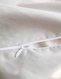 Housse de couette en percale de coton - Mauve d'Eté