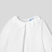 460 QTY / BLANC JACADI PAP TUNIQUE / BLOUSE PIVOINE