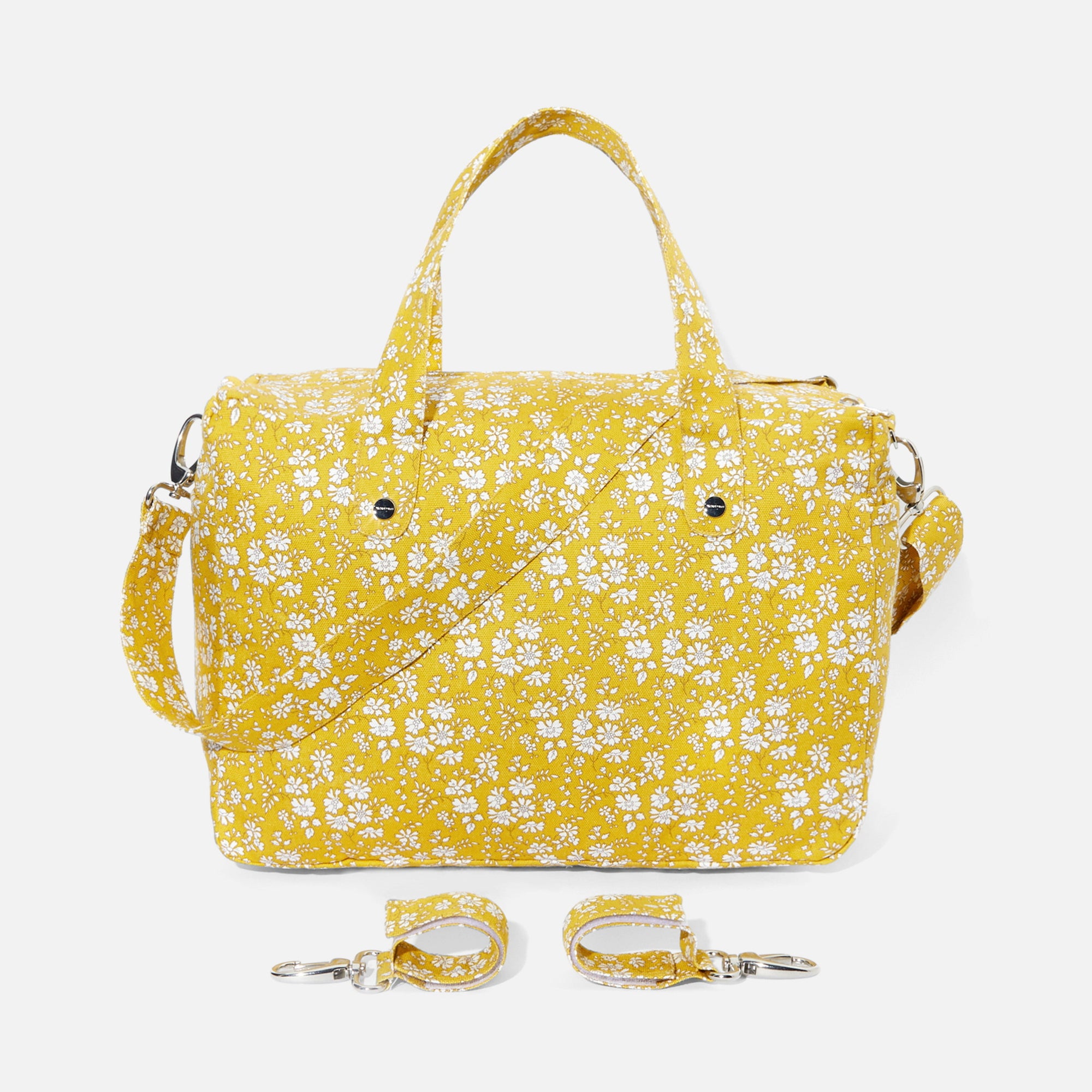 335 QTY / JAUNE/BLANC PUERICULTURE BAGAGERIE SAC PM LIBERTY