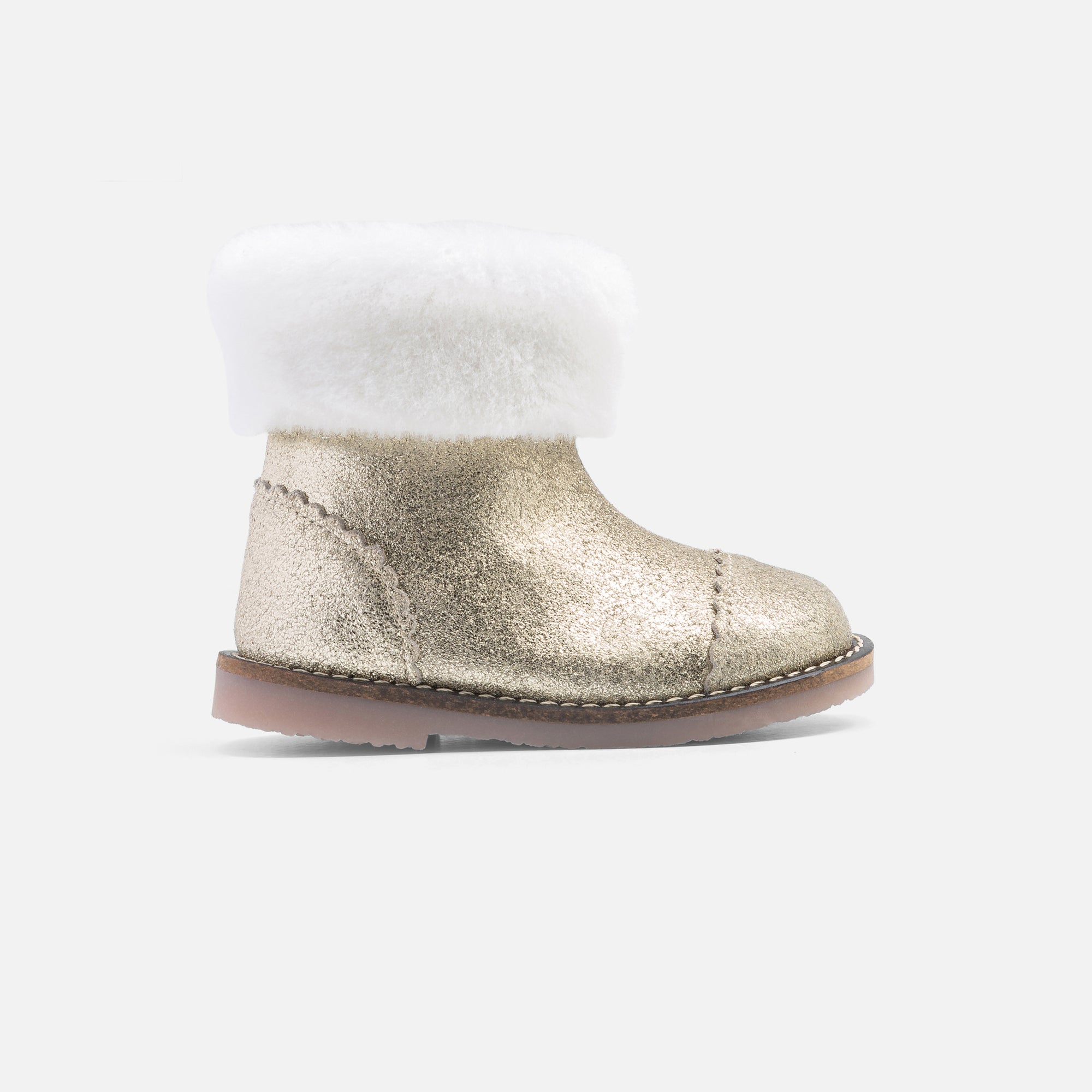 31 QTY / OR CHAUSSURES CUIR BOUCLETTE