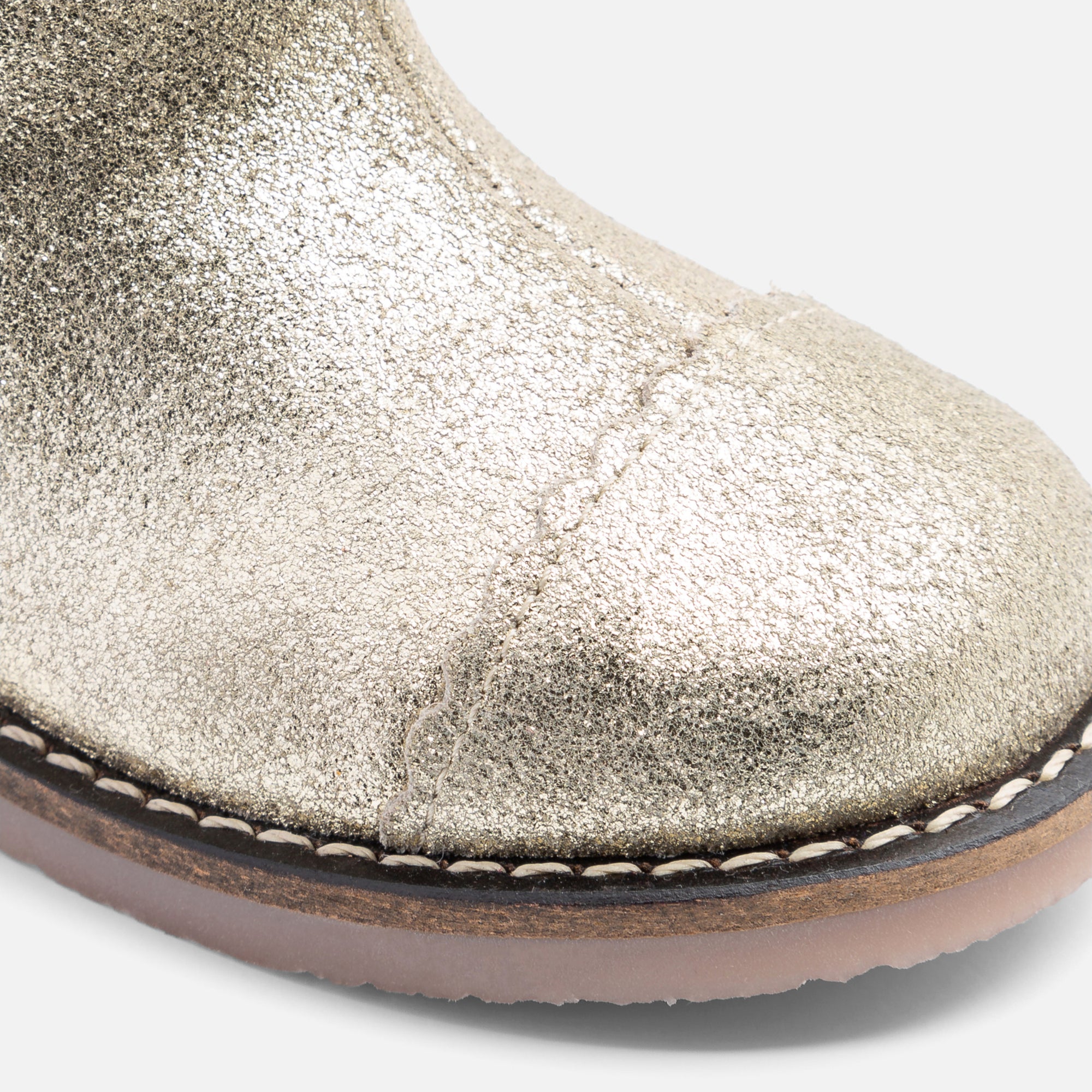 31 QTY / OR CHAUSSURES CUIR BOUCLETTE