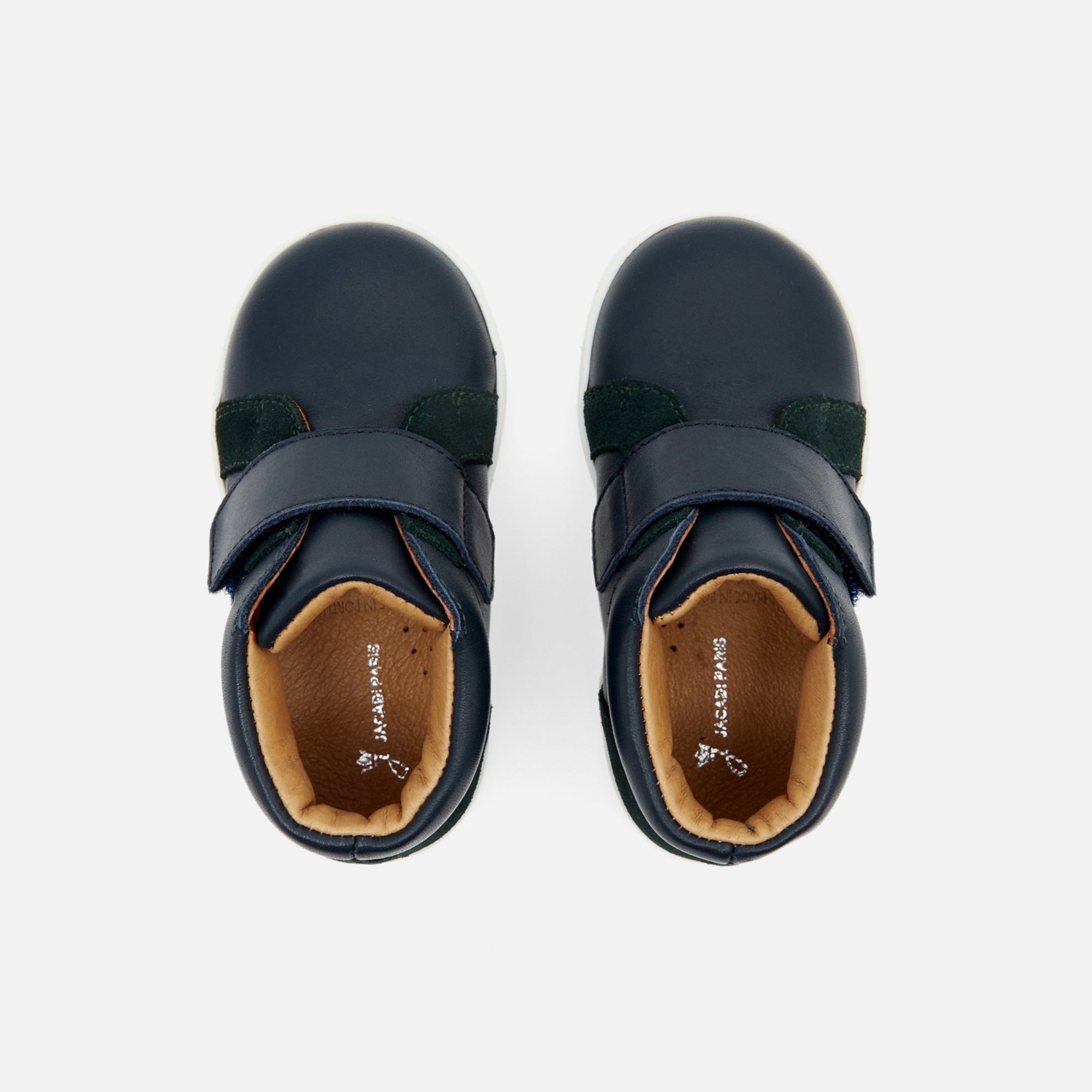 1 QTY / MARINE JACADI CHAUSSURES CUIR TINO