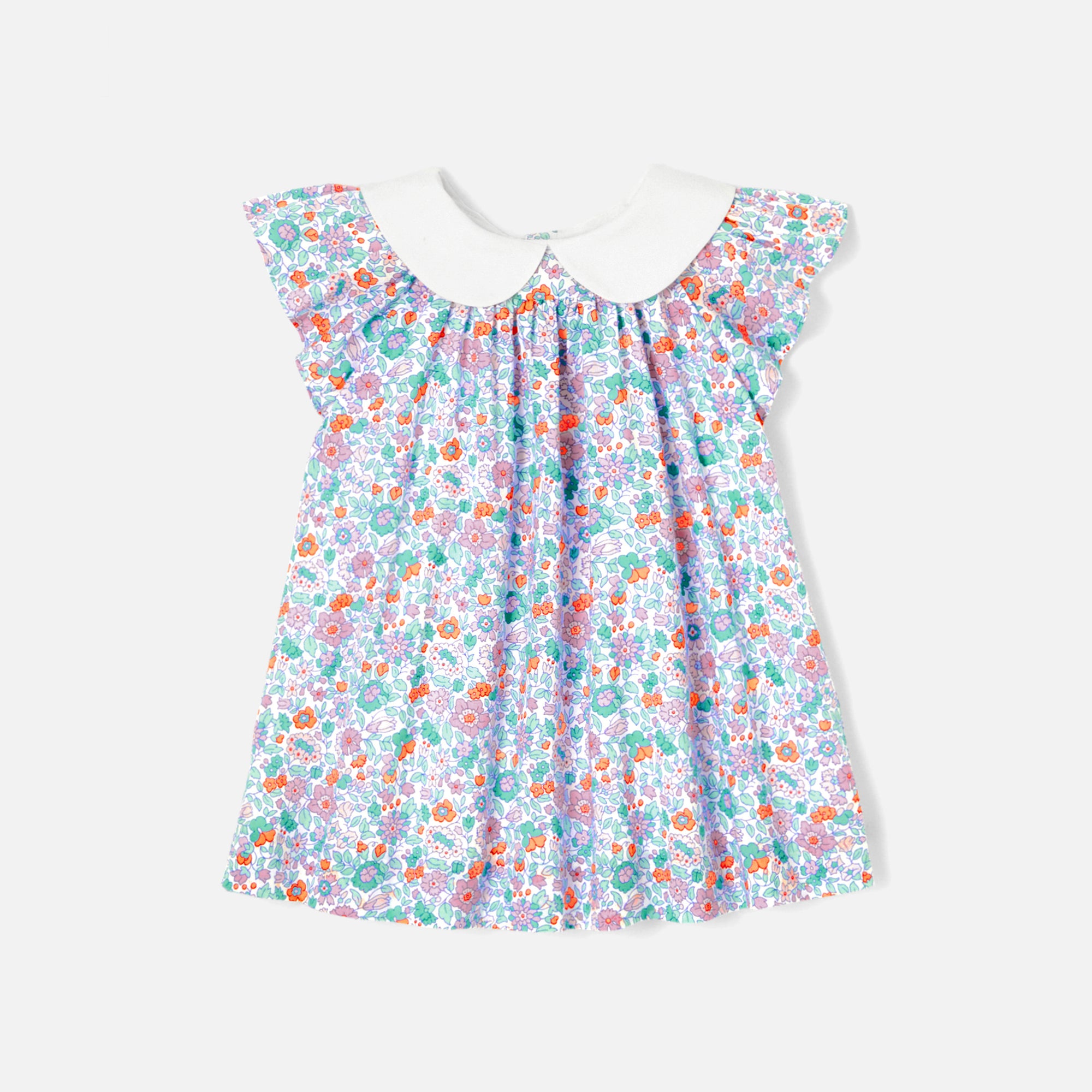 1 QTY / BLANC/MULTICO PAP ROBE CORA