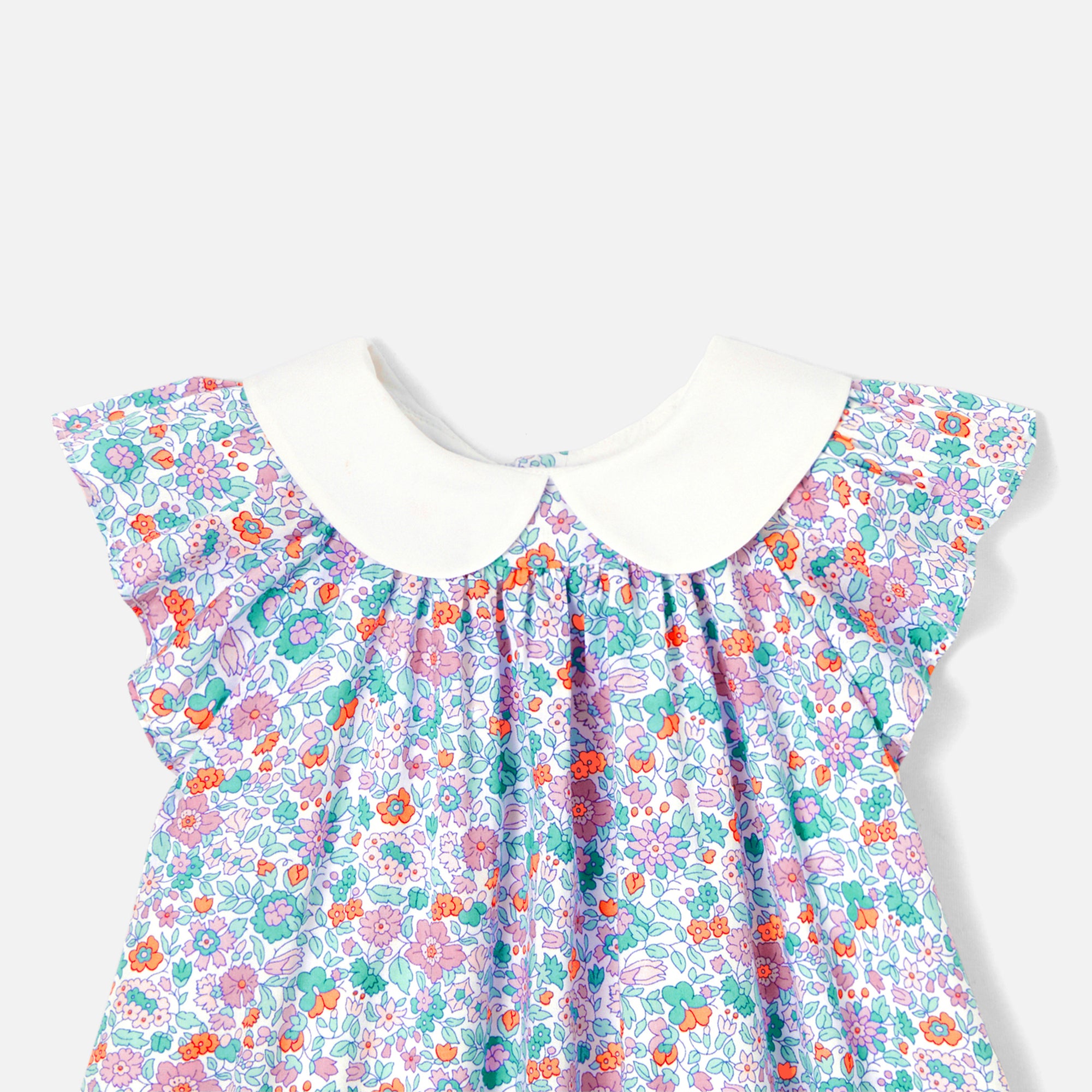 1 QTY / BLANC/MULTICO PAP ROBE CORA