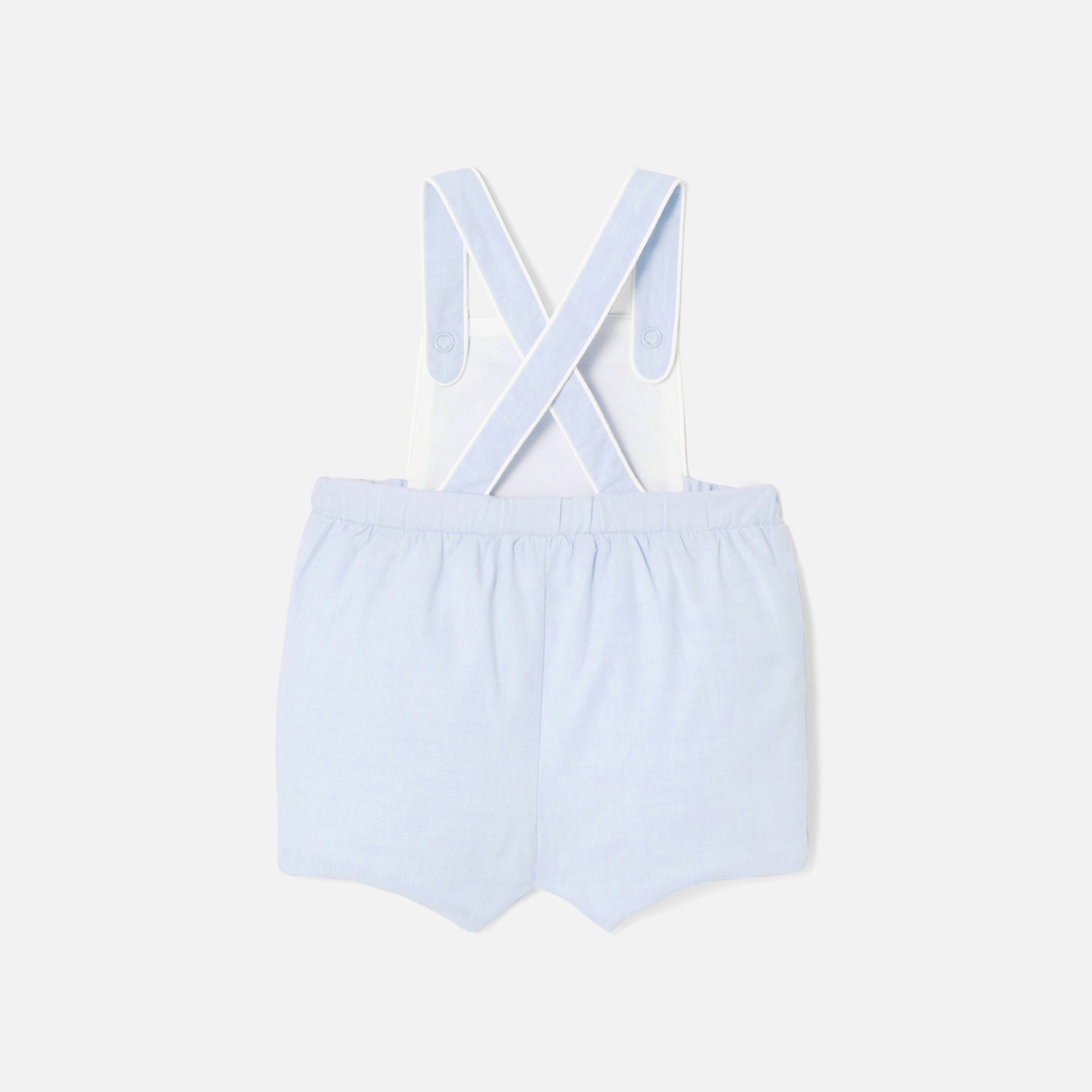 1 QTY / BLEU PALE PAP SALOPETTE CADEAU