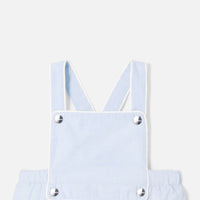 1 QTY / BLEU PALE PAP SALOPETTE CADEAU