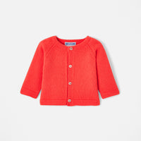 219 QTY / ORANGE FLUO PAP GILET / CARDIGAN CITROUILLE