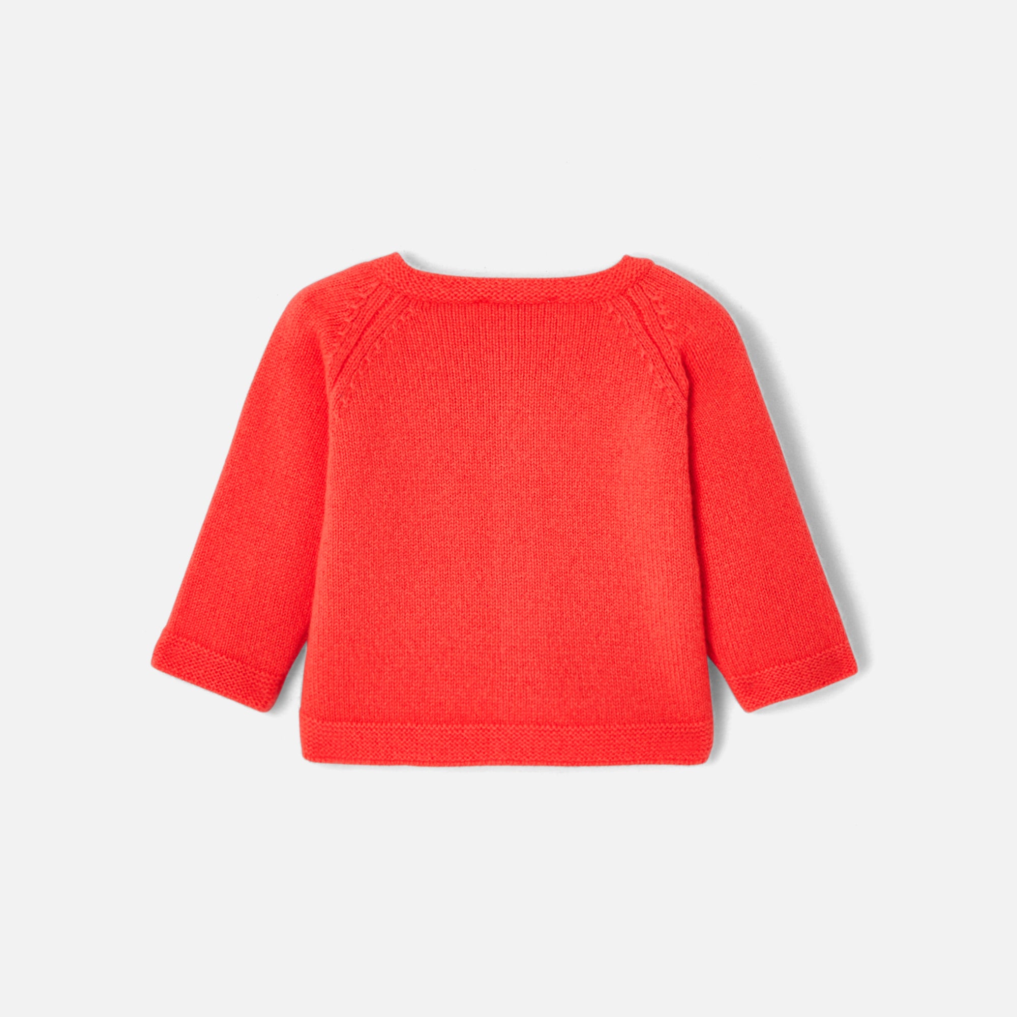 219 QTY / ORANGE FLUO PAP GILET / CARDIGAN CITROUILLE