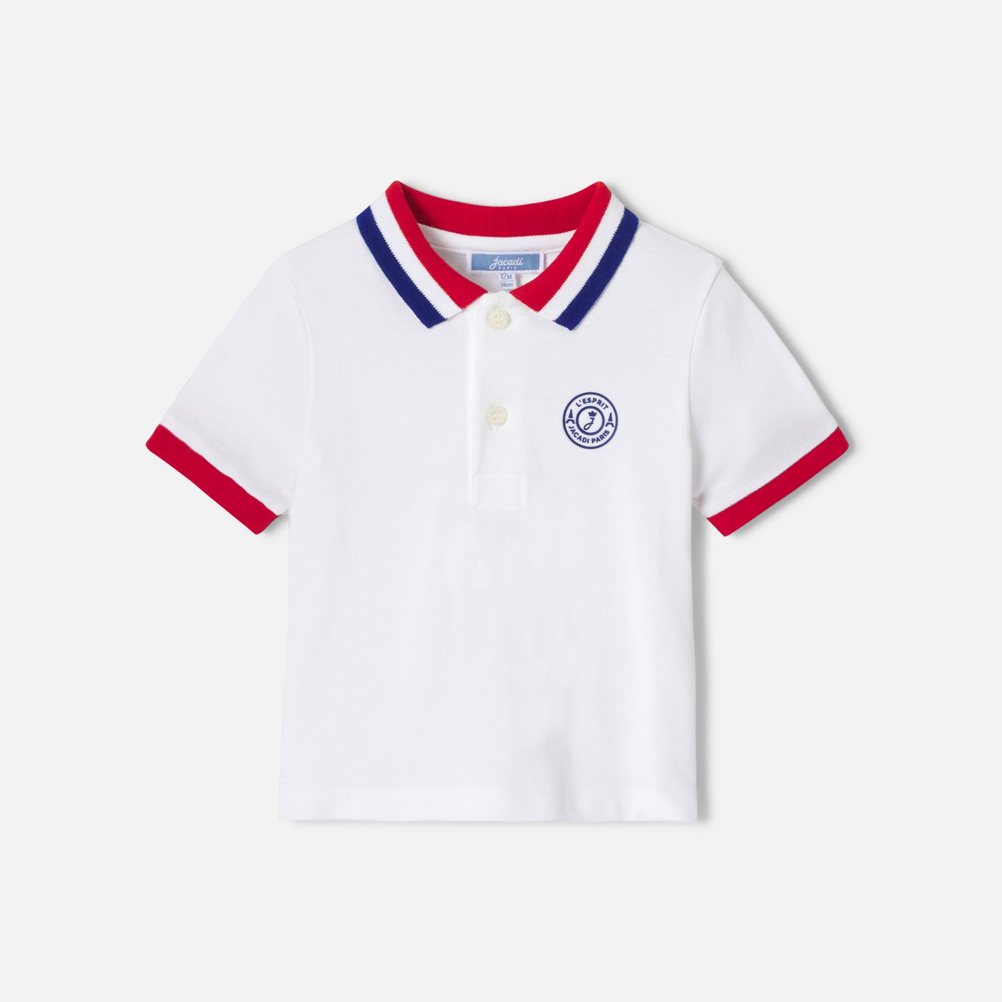 0 QTY / BLANC JACADI PAP POLO BEIGNET