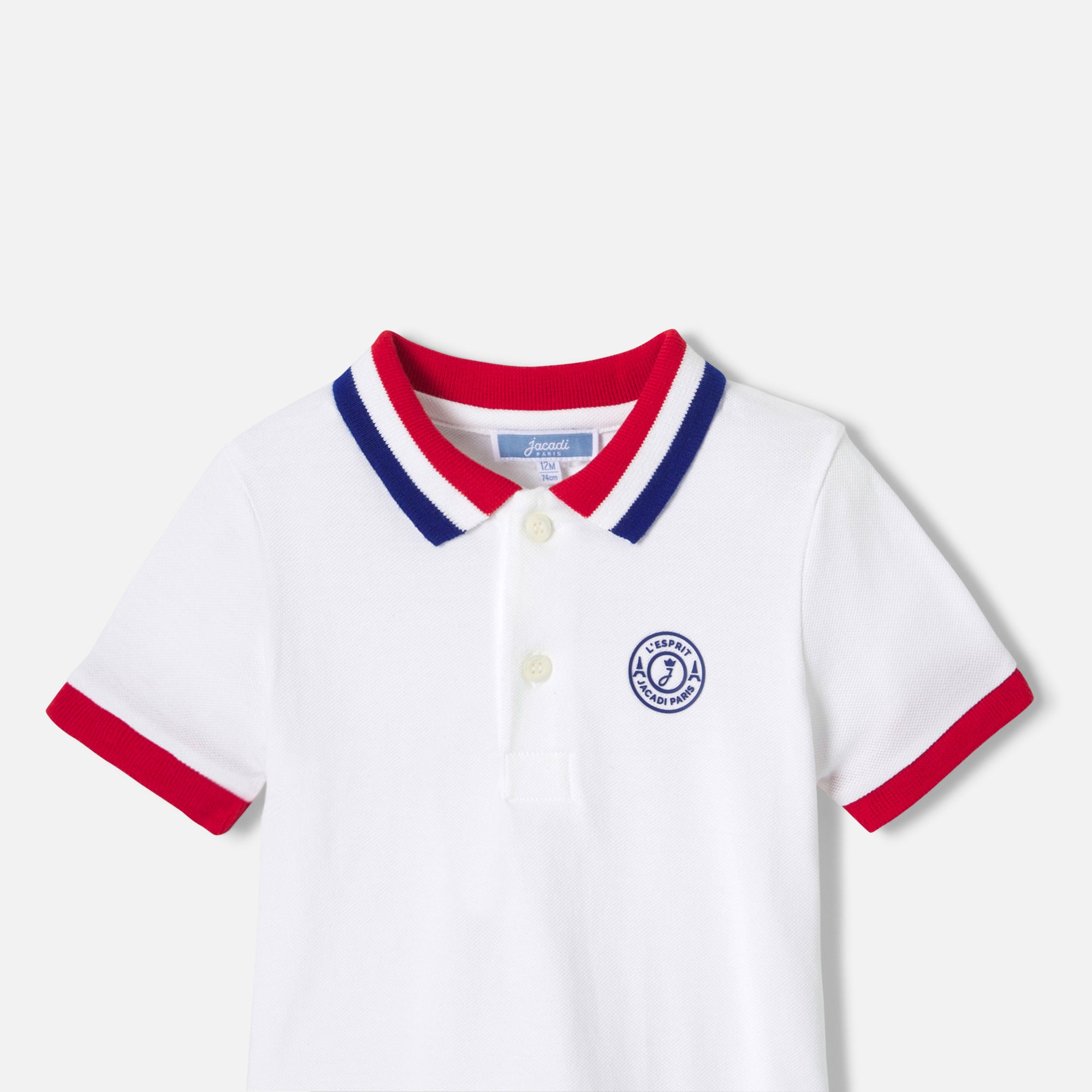 0 QTY / BLANC JACADI PAP POLO BEIGNET