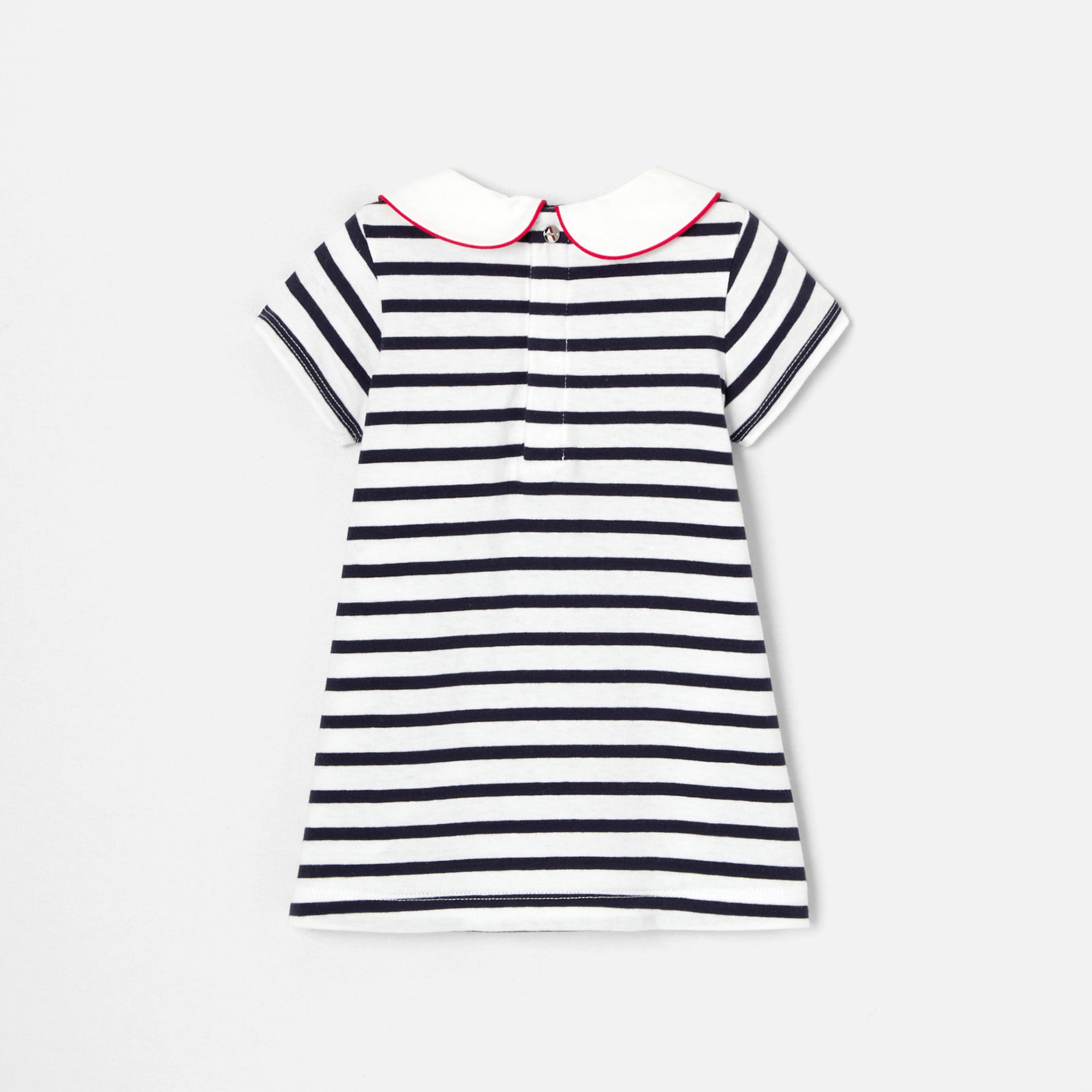 0 QTY / BLANC/MARINE PAP ROBE BIBA