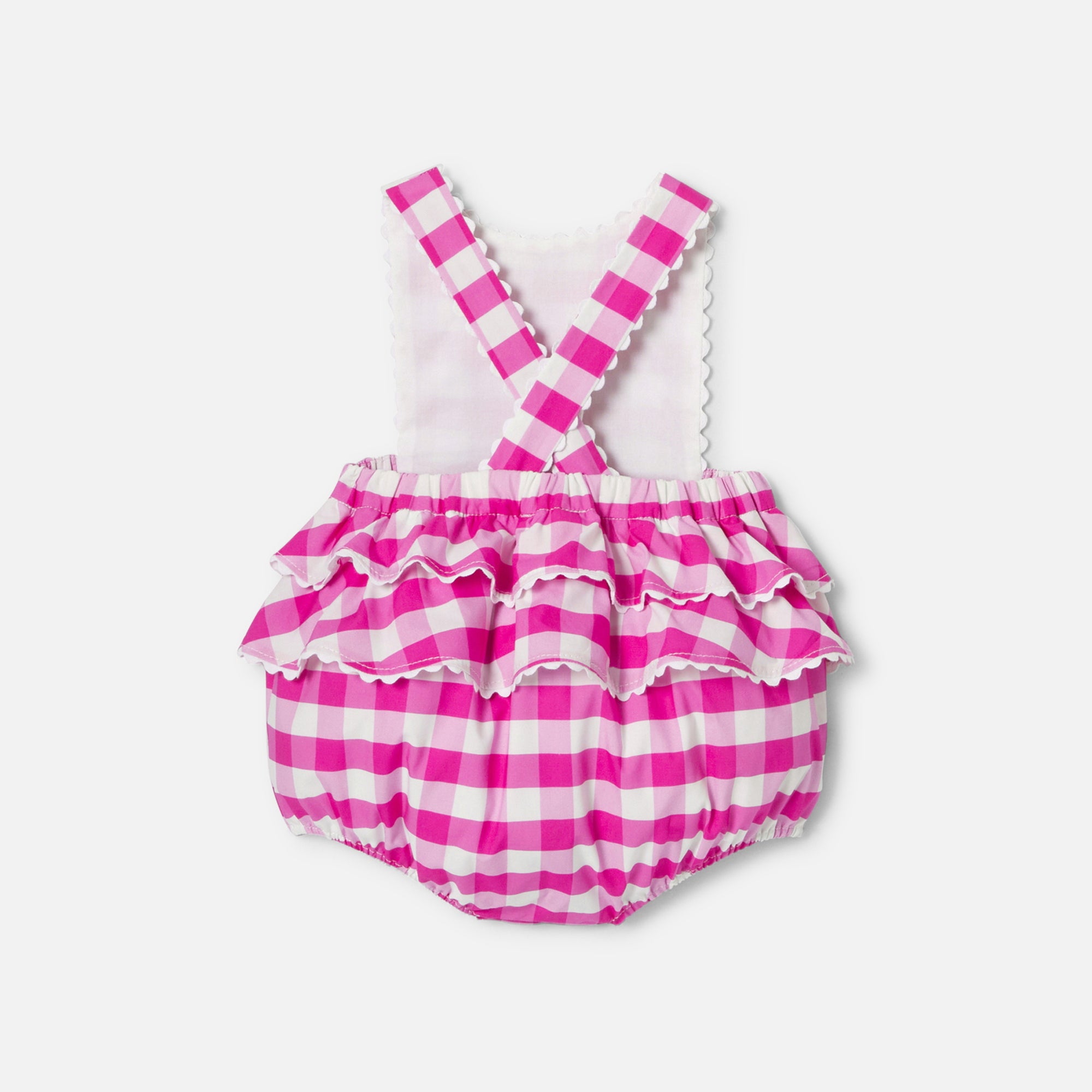 855 QTY / ROSE/BLANC PAP COMBINAISON/ BLOOMER CARLOTTA