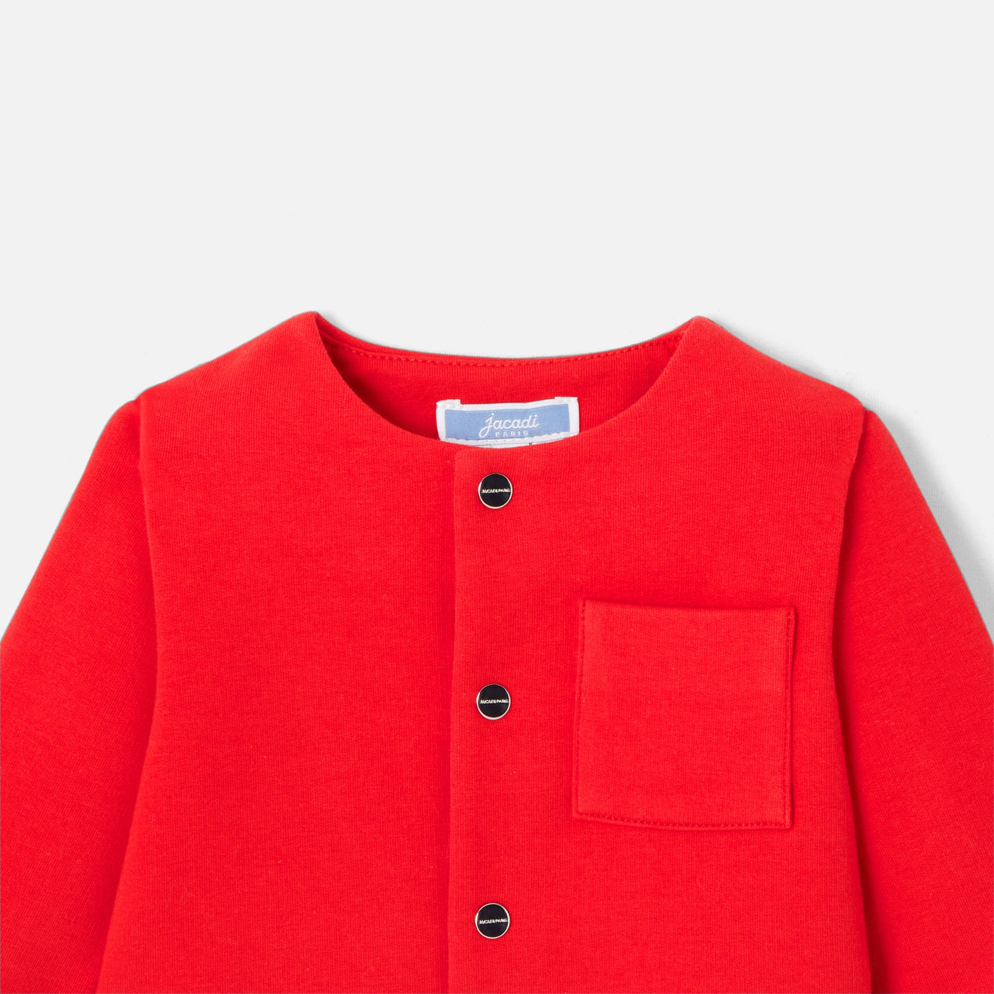 93 QTY / ROUGE JACADI PAP GILET / CARDIGAN COLA