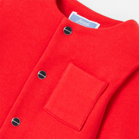 93 QTY / ROUGE JACADI PAP GILET / CARDIGAN COLA