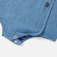 34 QTY / CHAMBRAY PAP COMBINAISON/ BLOOMER CONSTANTIN