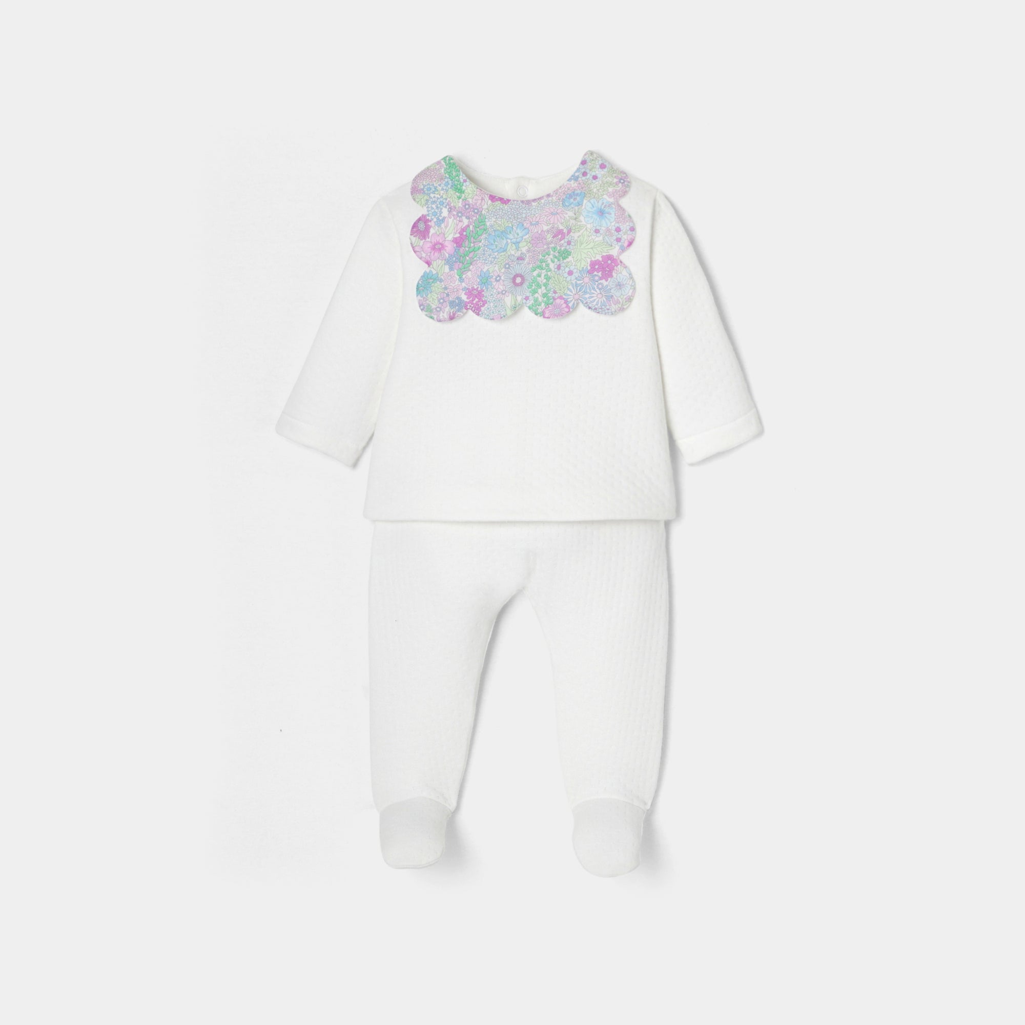 30 QTY / BLANC JACADI PAP ENSEMBLE BRUNA