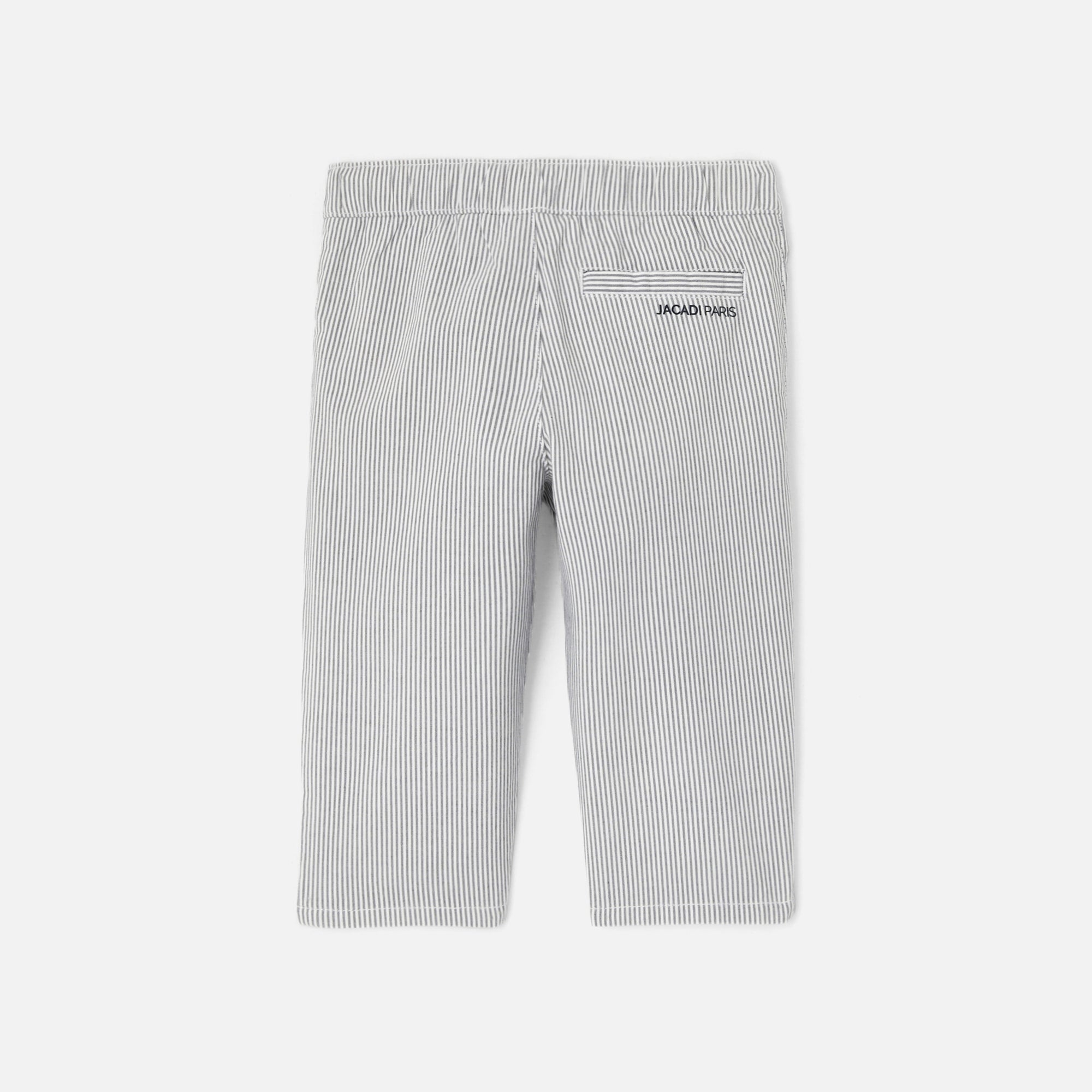 0 QTY / BLANC/GRIS PAP PANTALON CIKOLA