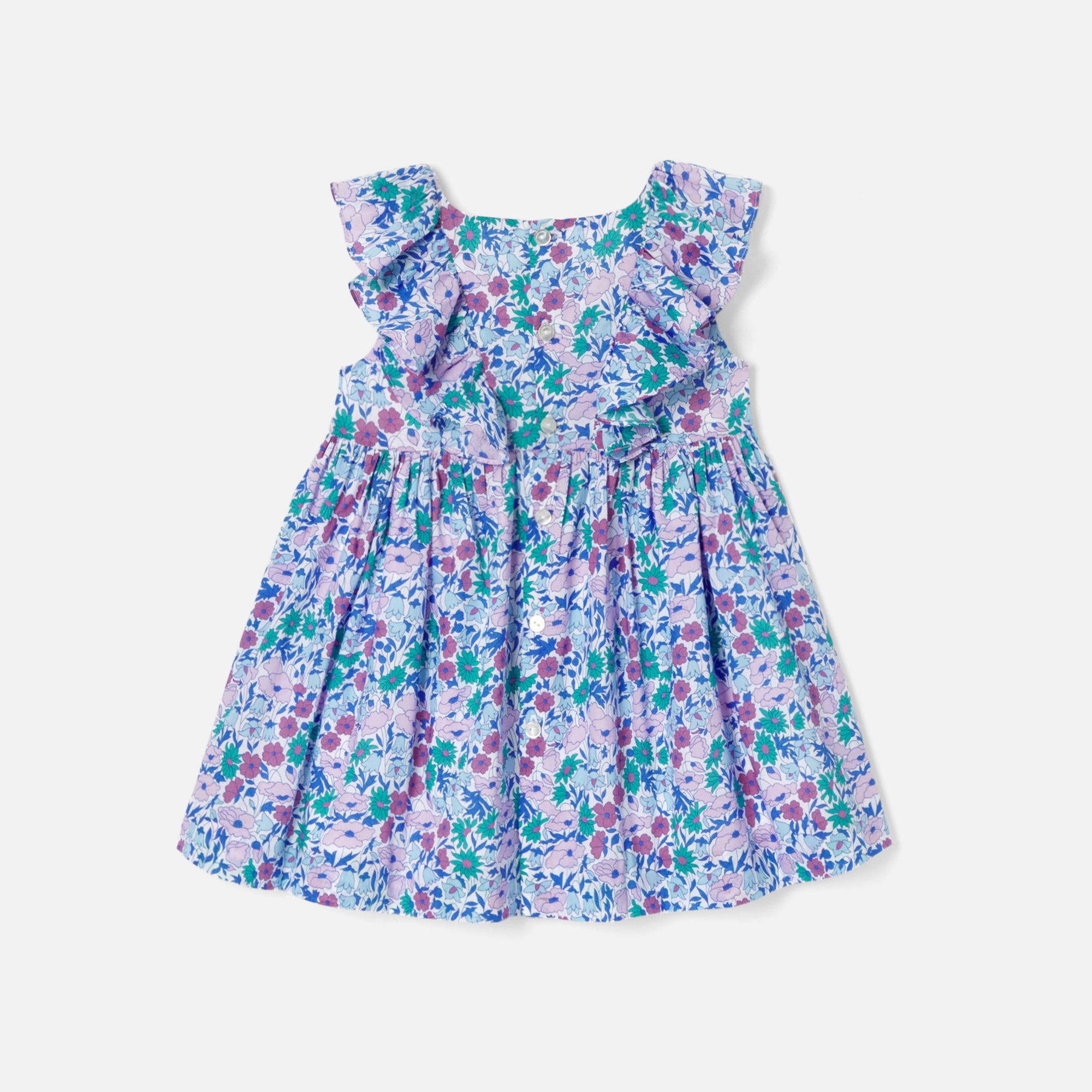 1 QTY / BLANC/MULTICO PAP ROBE COMPLICE