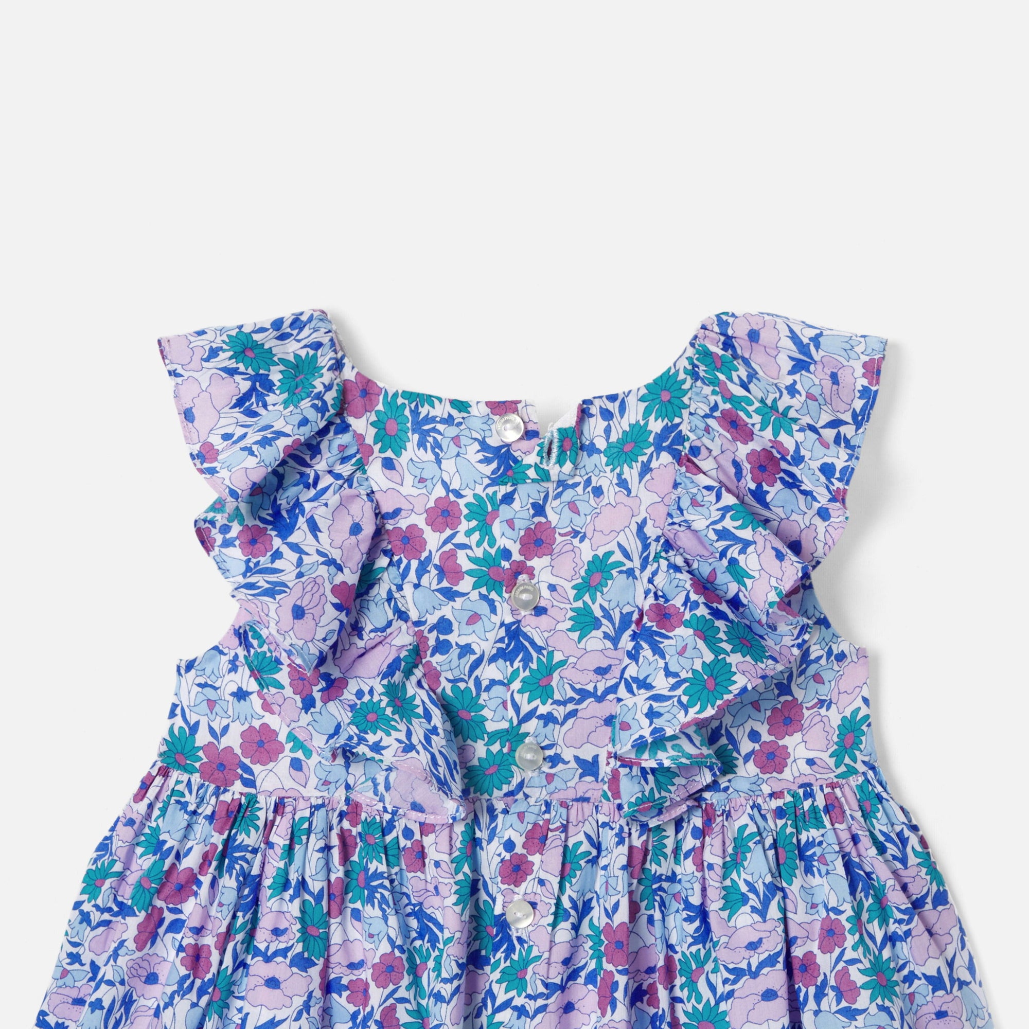 1 QTY / BLANC/MULTICO PAP ROBE COMPLICE