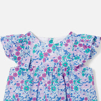 1 QTY / BLANC/MULTICO PAP TUNIQUE / BLOUSE CHOUPINETTE