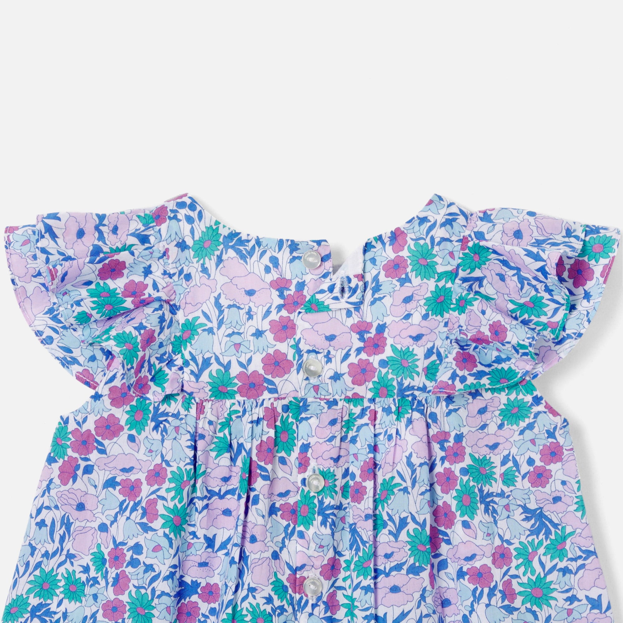 1 QTY / BLANC/MULTICO PAP TUNIQUE / BLOUSE CHOUPINETTE