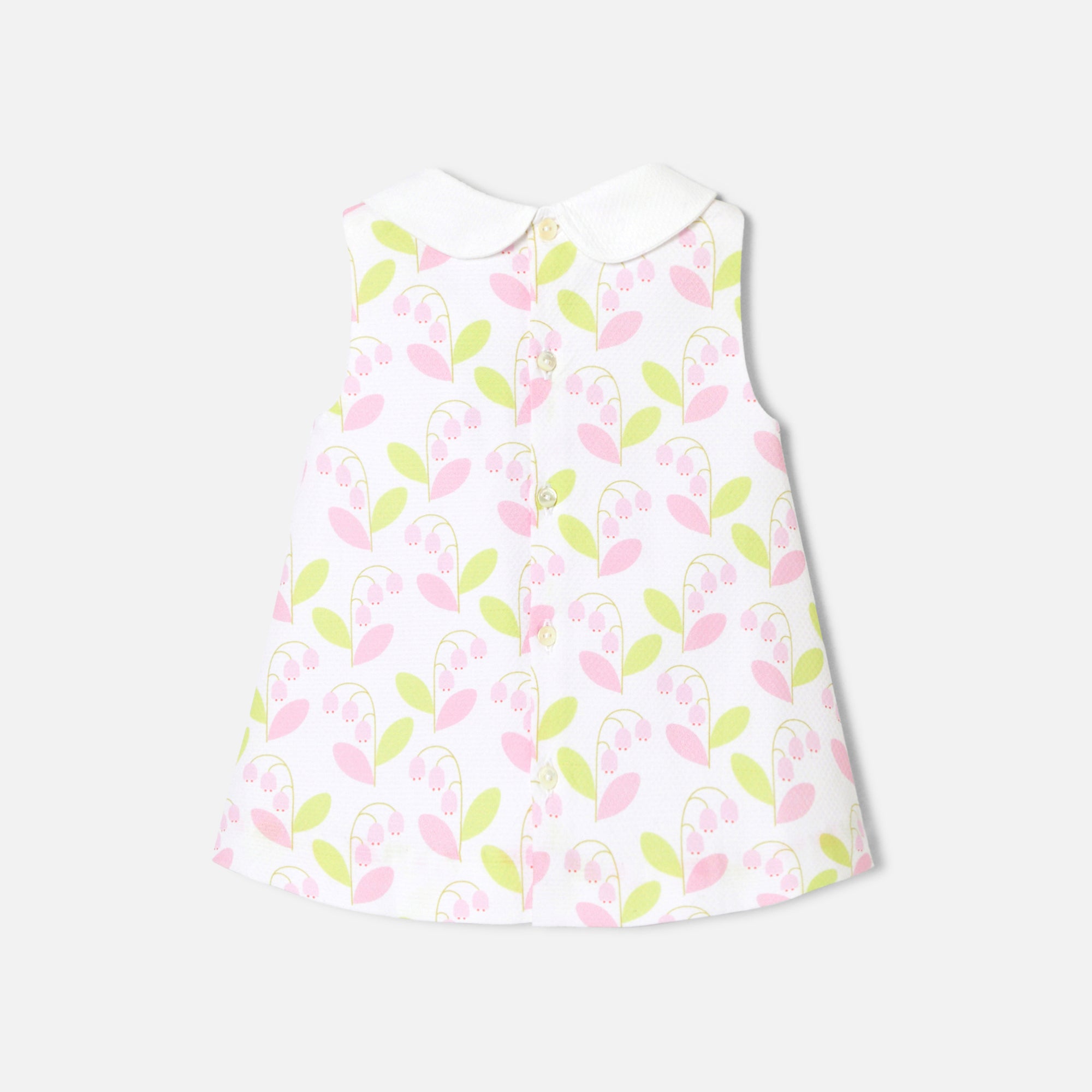 52 QTY / BLANC/MULTICO PAP ROBE CASTILLE