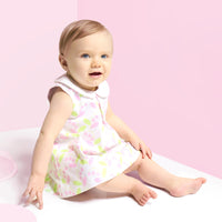 52 QTY / BLANC/MULTICO PAP ROBE CASTILLE