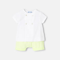34 QTY / BLANC/MULTICO PAP ENSEMBLE CERCEAU