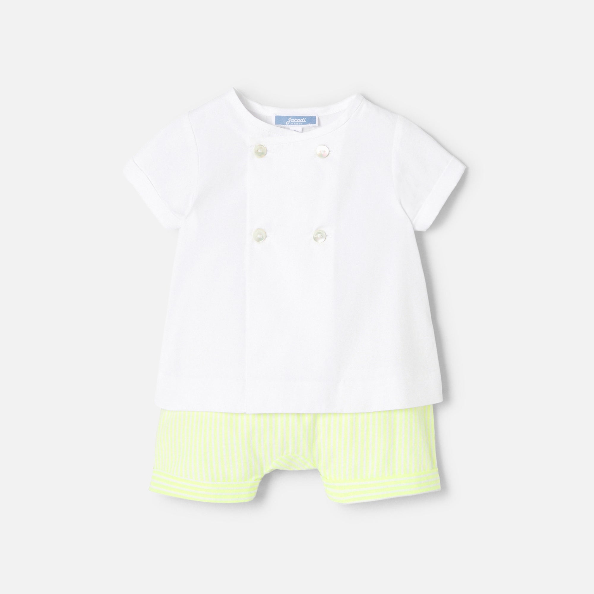 34 QTY / BLANC/MULTICO PAP ENSEMBLE CERCEAU