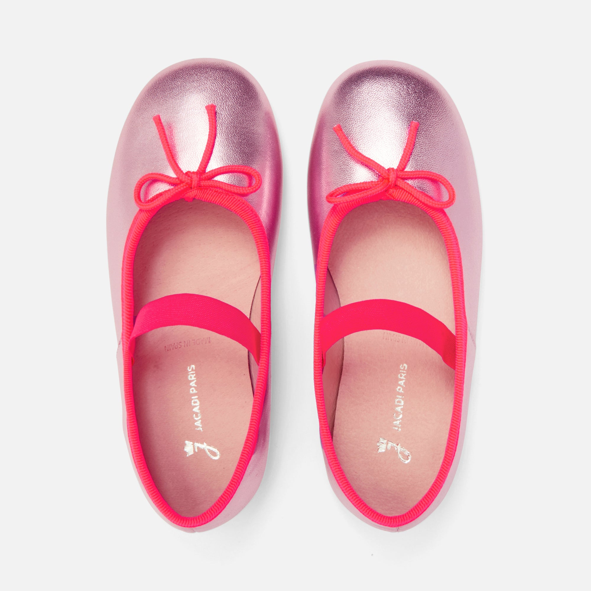 75 QTY / ROSE CHAUSSURES CUIR ALBERTINE