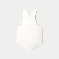 2 QTY / BLANC JACADI PAP COMBINAISON/ BLOOMER CYMBALE